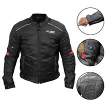 Jaqueta Gp Tech Moto Motoqueiro Motociclista Ventilada Com Proteção Masculina