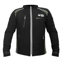 Jaqueta Gp Tech Soft Casual C/ Proteções Preto/Cinza Jaqueta Gp Tech Soft Casual C/ Proteções Preto/Cinza
