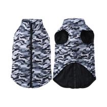 Jaqueta Grande Para Cães Impermeável E Quente, Casaco De Inverno Camuflado, Colete À Prova De Vento