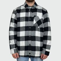 Jaqueta Grizzly Plaid Preto Jaqueta Grizzly Plaid Preto