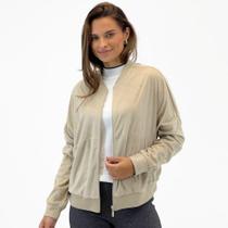 Jaqueta Hering Bomber em Plush Feminina Jaqueta Hering Bomber em Plush Feminina
