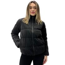 Jaqueta Hering de Nylon Puffer Gola Alta Feminina Jaqueta Hering de Nylon Puffer Gola Alta Feminina