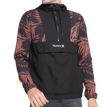 Jaqueta Hurley Windbreaker Sublime Masculina Vermelho/Preto