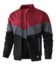Jaqueta HYPESTFIT leve Varsity para homens, primavera e outono Jaqueta HYPESTFIT leve Varsity para homens, primavera e outono