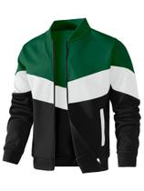 Jaqueta HYPESTFIT leve Varsity para homens, primavera e outono Jaqueta HYPESTFIT leve Varsity para homens, primavera e outono