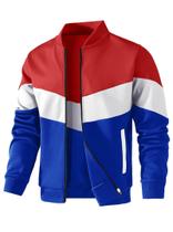 Jaqueta HYPESTFIT leve Varsity para homens, primavera e outono Jaqueta HYPESTFIT leve Varsity para homens, primavera e outono