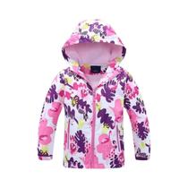 Jaqueta Impermeável De Fleece Polar Para Meninas, Casaco Casual Esportivo De Dupla Camada Para