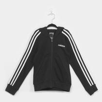 jaqueta adidas sereno 3 linhas slim feminina