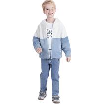 Jaqueta infantil bebe menino fleece Quente pelo inverno frio neve