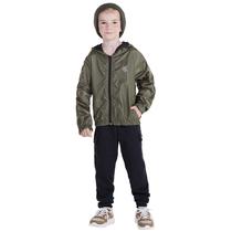 Jaqueta infantil corta vento impermeavel c/ bolso e capuz - não molha Jaqueta infantil corta vento impermeavel c/ bolso e capuz - não molha