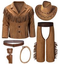 Jaqueta infantil Cowboy Cowboy Cowboy Cowboy Role Play 13-14Y