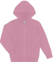 Jaqueta Infantil De Moletom Básico Rovitex Kids Rosa - Rovitex Kids Básicos Jaqueta Infantil De Moletom Básico Rovitex Kids Rosa - Rovitex Kids Básicos