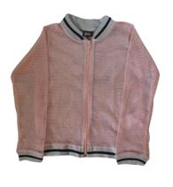 Jaqueta Infantil Feminina Bomber em Tela Gloss