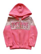 Jaqueta Infantil Feminina em Moletom Time Kids Jaqueta Infantil Feminina em Moletom Time Kids