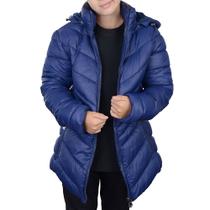 Jaqueta Infantil Feminina Facinelli Pixe Love Pelucaida Azul Marinho - 840030