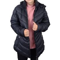 Jaqueta Infantil Feminina Facinelli Pixe Love Peluciada Preta - 840030