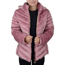 Jaqueta Infantil Feminina Facinelli Pixe Love Peluciada Rosa - 840028
