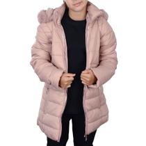 Jaqueta Infantil Feminina Facinelli Pixe Love Peluciada Rosa - 840029