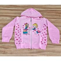 Jaqueta Infantil Feminina Inverno Rosa Meninas 8