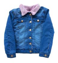 Jaqueta Infantil Feminina Jeans Dmenor