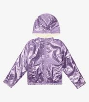 Jaqueta Infantil Feminina Metalizada Trick Nick Roxo Jaqueta Infantil Feminina Metalizada Trick Nick Roxo