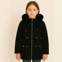 Jaqueta Infantil Juvenil Menina Parka Canelada Sobre Tudo Jaqueta Infantil Juvenil Menina Parka Canelada Sobre Tudo