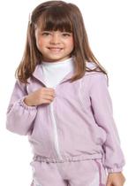 Jaqueta Infantil Lilas Poah Noah