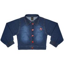 Jaqueta Infantil Look Jeans Moletom Jeans Jaqueta Infantil Look Jeans Moletom Jeans