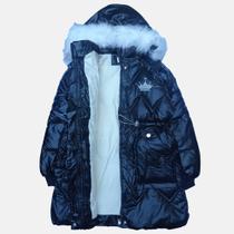 Jaqueta Infantil Manabana Barbie Forrada Resistente à Água Rosa Feminina