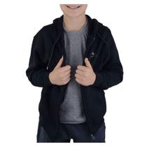 Jaqueta Infantil Masculina Nicoboco Moletom Abbes Preta 5175 Jaqueta Infantil Masculina Nicoboco Moletom Abbes Preta 5175