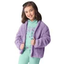 Jaqueta Infantil Menina em Pelinhos Modelo Shape Bomber - Malwee Kids