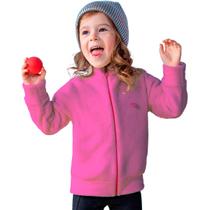 Jaqueta Infantil Menina Fleece Plush Inverno Pelucia 1 A 14