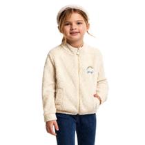 Jaqueta Infantil Menina Pelo Urso Bege Glinny Jaqueta Infantil Menina Pelo Urso Bege Glinny