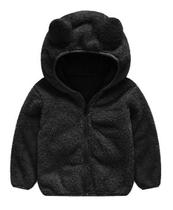 Jaqueta Infantil Menina Urso Inverno Fleece Plush Inverno - - anjo da mamãe