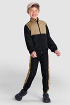 Jaqueta infantil menino esportiva Active Brandili Preto Jaqueta infantil menino esportiva Active Brandili Preto