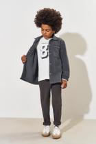 Jaqueta Infantil Menino Oversized Soft Chumbo CTV
