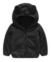 Jaqueta Infantil Menino Urso Inverno Fleece Plush Inverno