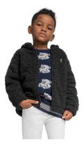Jaqueta Infantil Menino Urso Inverno Fleece Plush Inverno