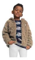 Jaqueta Infantil Menino Urso Inverno Fleece Plush Inverno