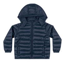 Jaqueta Infantil Microfibra Azul Marinho Elian Jaqueta Infantil Microfibra Azul Marinho Elian
