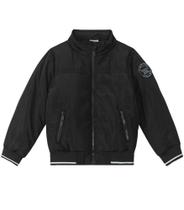 Jaqueta Infantil Microfibra Patch Rovitex Kids Preto