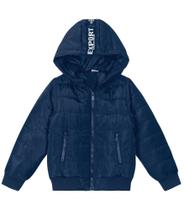 Jaqueta Infantil Microfibra Rovitex Kids Azul Jaqueta Infantil Microfibra Rovitex Kids Azul