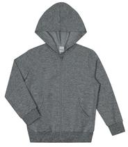 Jaqueta Infantil Moletom com Capuz Rovitex Kids Cinza Jaqueta Infantil Moletom com Capuz Rovitex Kids Cinza