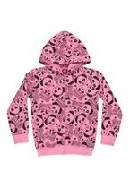 Jaqueta Infantil para Meninas em Moletom Bee Loop
