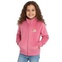 Jaqueta Infantil Pelúcia com Zíper Inverno Brilhoso - Jaqueta Infantil Pelúcia com Zíper Inverno Brilhoso -
