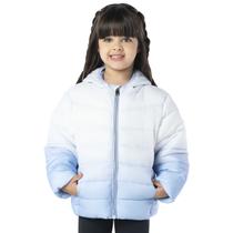 Jaqueta Infantil Puffer Matelassê Microfibra Lilás Degradê Vrasalon