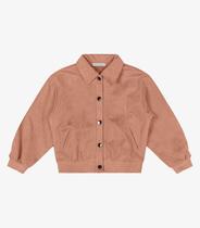 Jaqueta Infantil Suede Sarjado Trick Nick Marrom Jaqueta Infantil Suede Sarjado Trick Nick Marrom