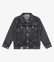 Jaqueta Infantil Trick Nick Preto Jaqueta Infantil Trick Nick Preto