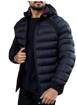 Jaqueta Jab Masculino Puff Mobile Com Capuz - 11J014 Jaqueta Jab Masculino Puff Mobile Com Capuz - 11J014
