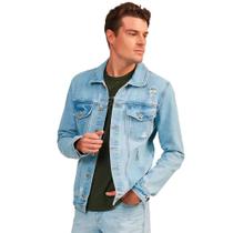 Jaqueta Jeans Acostamento Classic Ou24 Azul Masculino